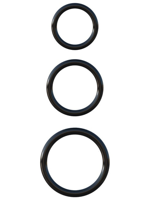 Fantasy C-Ringz Silicone 3-Ring Stamina Set